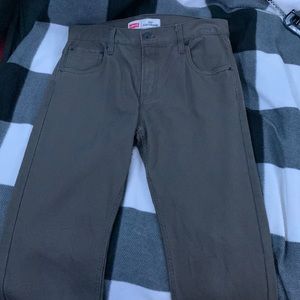 Olive Green Levi’s Jeans for Men